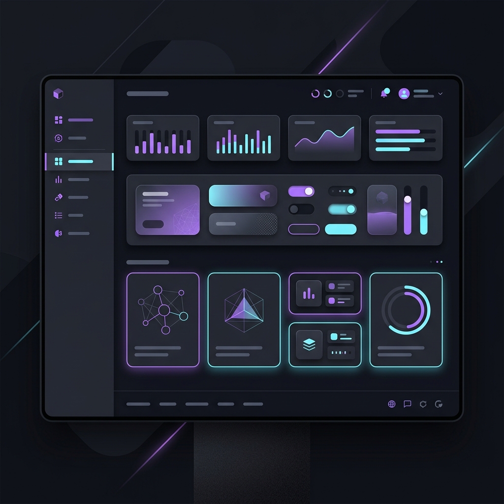 Interfaz web moderna